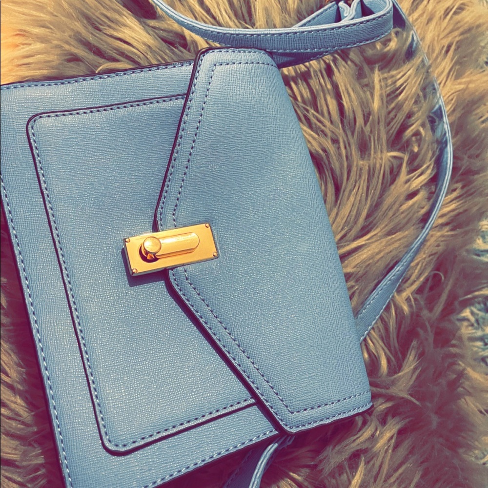 Blue Cross Body Purse